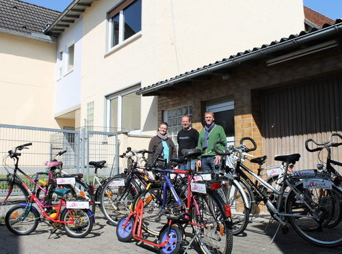 Wetterauer Zeitung – Jeder Flüchtling bekommt ein Fahrrad
